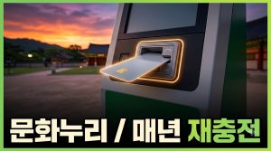 문화누리카드, 매년 재발급·재충전 챙기는 법