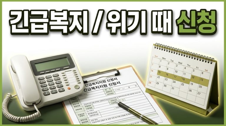 긴급복지 지원 — 해피나눔 종합