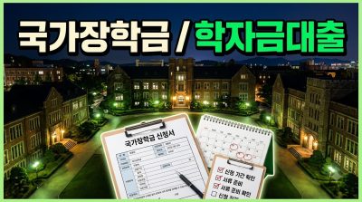 국가장학금 vs 학자금대출 — 병행 가능 여부