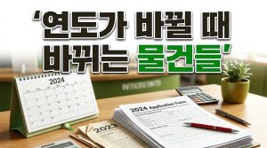 연도가 바뀌면 달라지는 것들 — 매년 확인할 항목