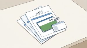 지원금 신청 서류 순위 — 신청서·통장·신분증이 상위
