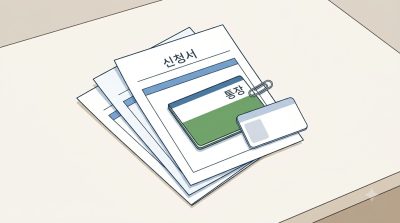 지원금 신청 서류 순위 — 신청서·통장·신분증이 상위
