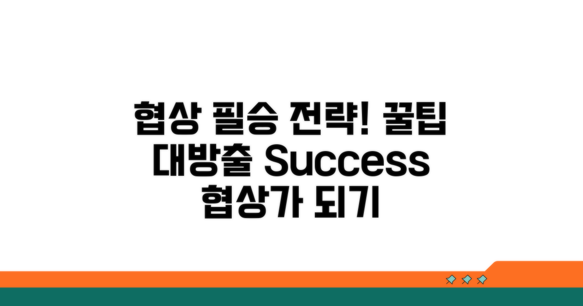 협상 성공을 위한 실전 팁