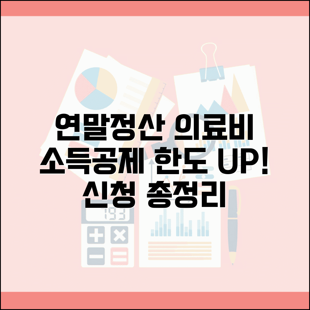 연말정산 의료비 공제 한도 | 의료비 소득공제 한도와 신청법