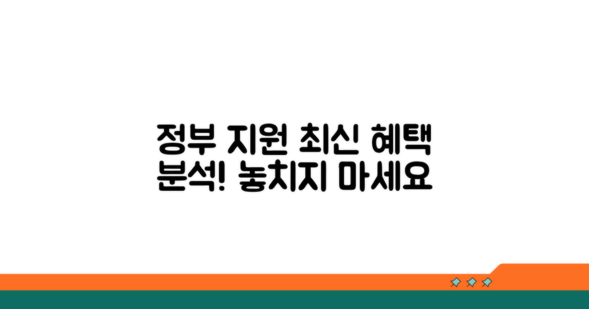 정부 지원 혜택 상세 분석