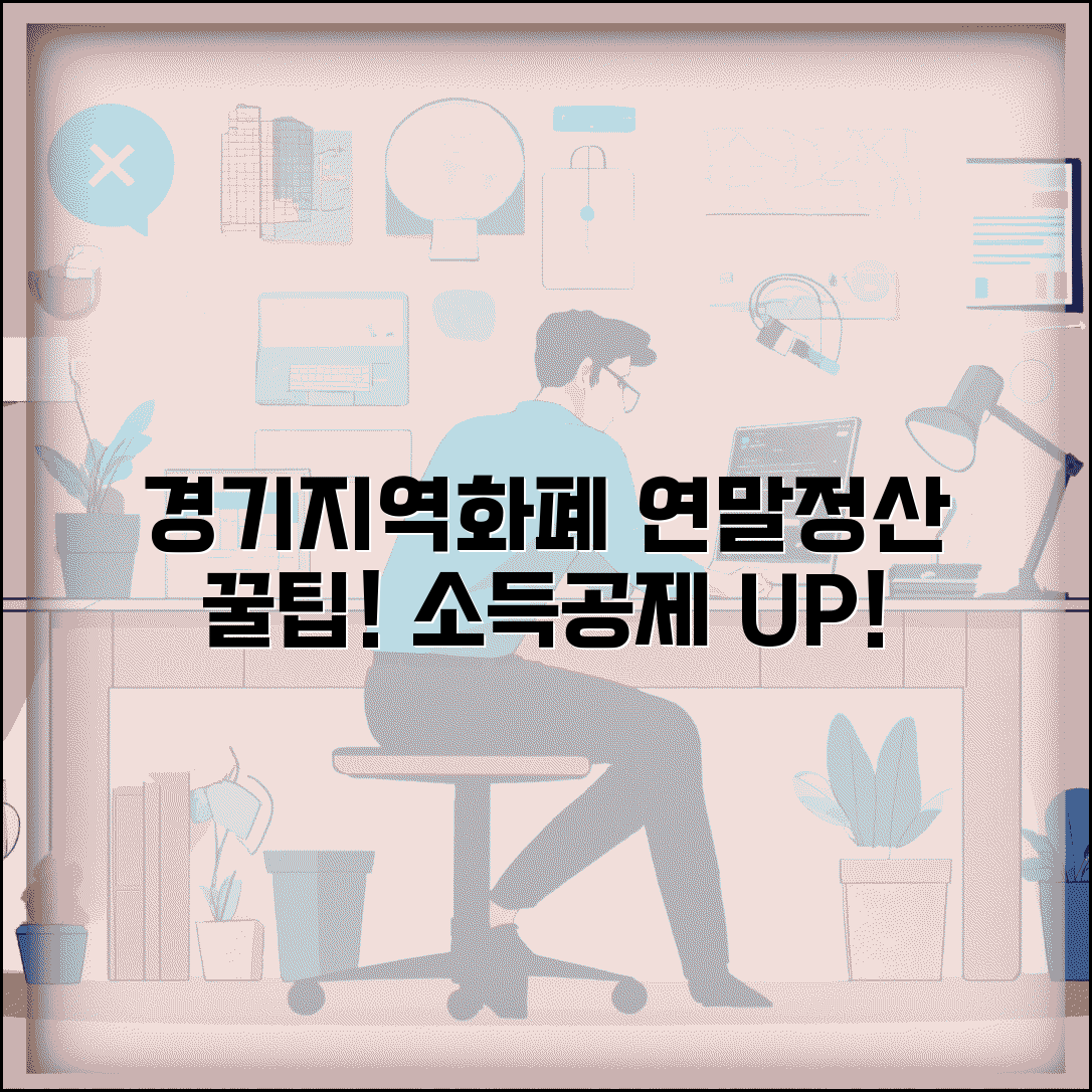 경기지역화폐 연말정산 | 소득공제 신용카드 공제 완벽 정리