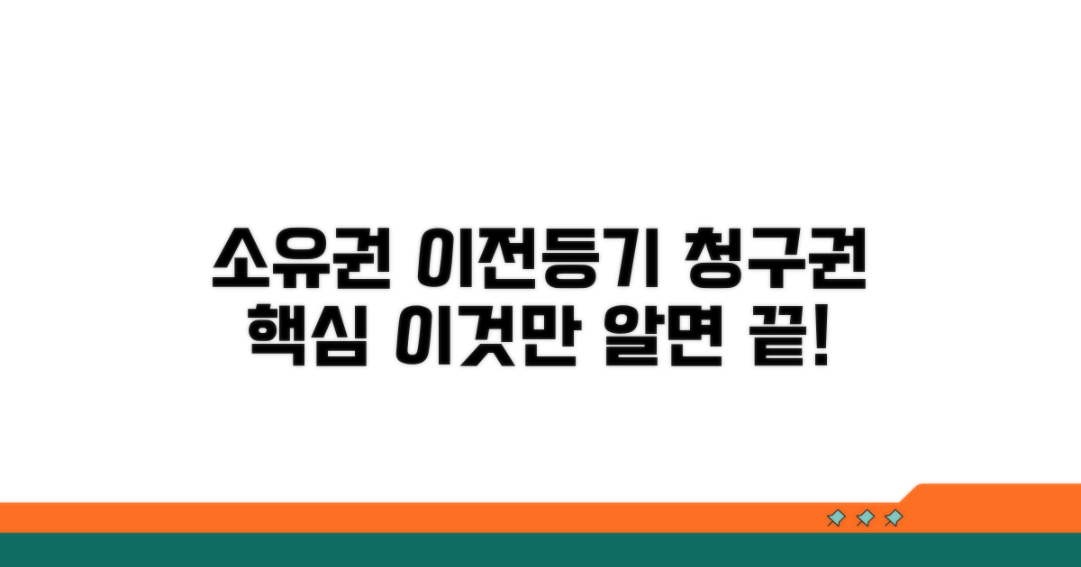 소유권이전등기청구권 핵심 개념