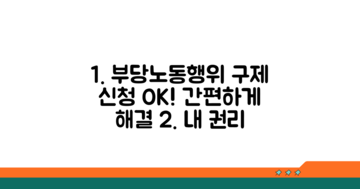 부당노동행위 구제 신청 방법