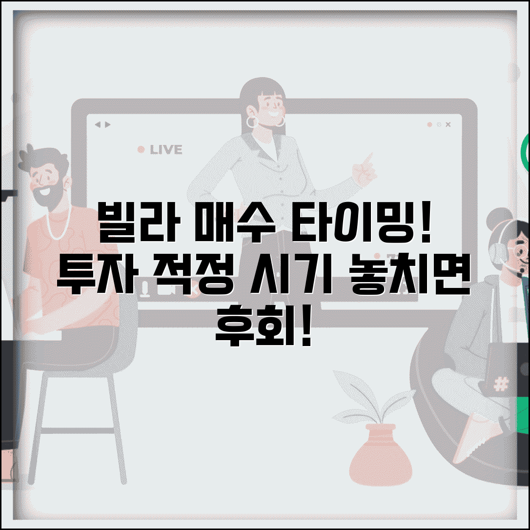 빌라 매수 시기 언제가 좋은지 | 빌라 투자 적정 시기