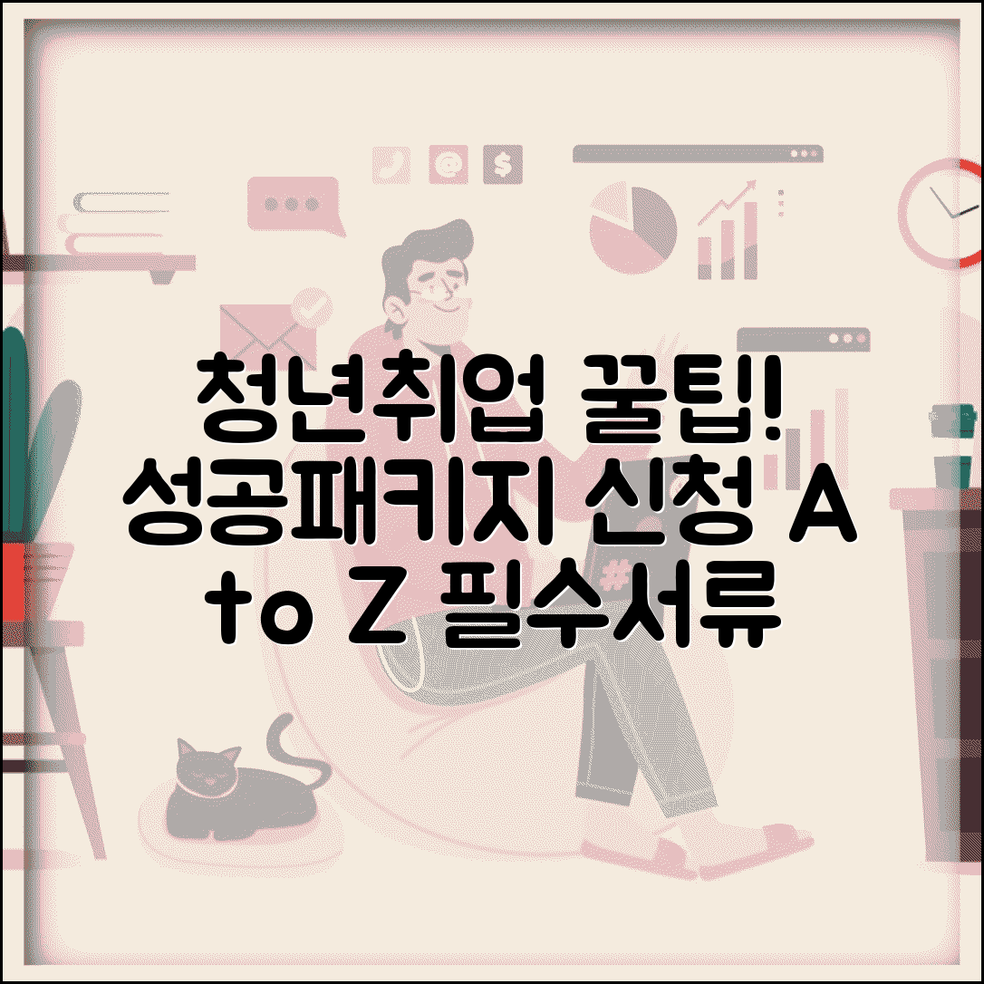 청년취업성공패키지 신청 방법 가이드 | 온라인/오프라인 신청 절차 | 필수 준비서류 체크리스트