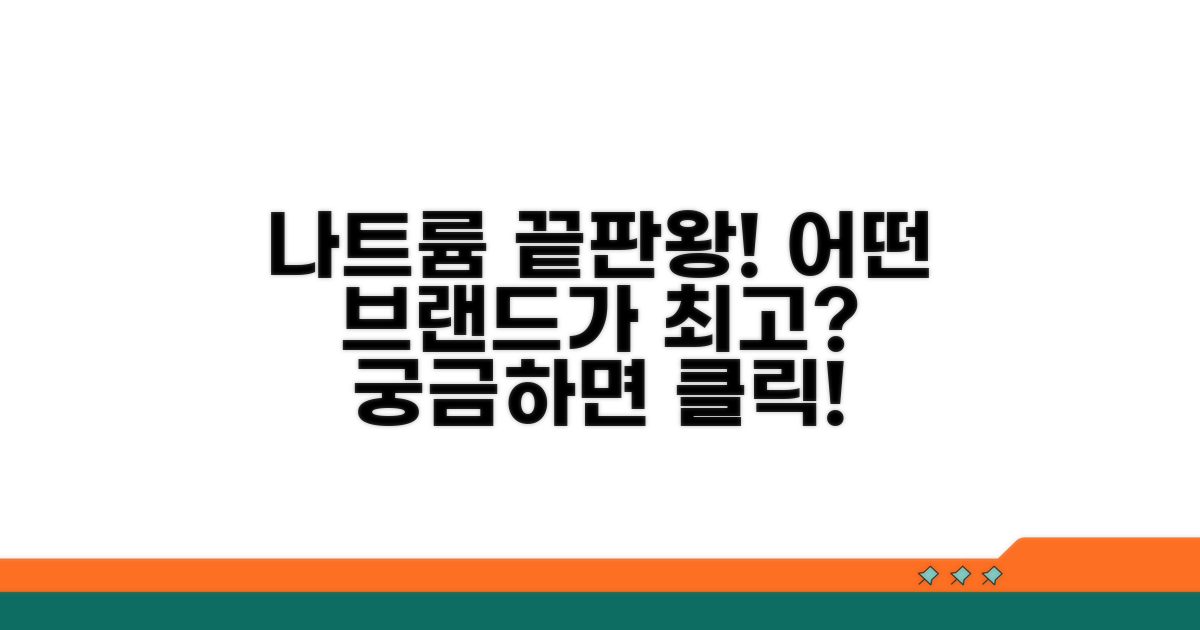 나트륨 함량, 어떤 브랜드가 높을까?