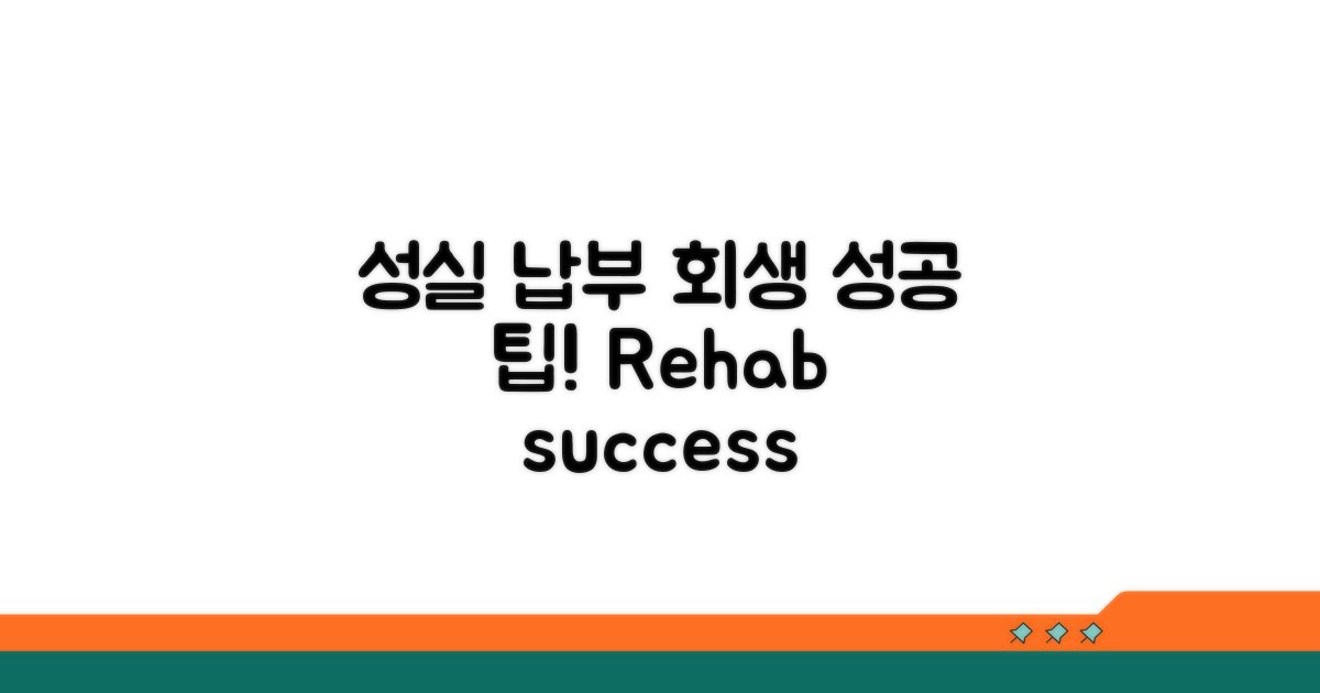 성실 납부로 회생 성공하는 팁