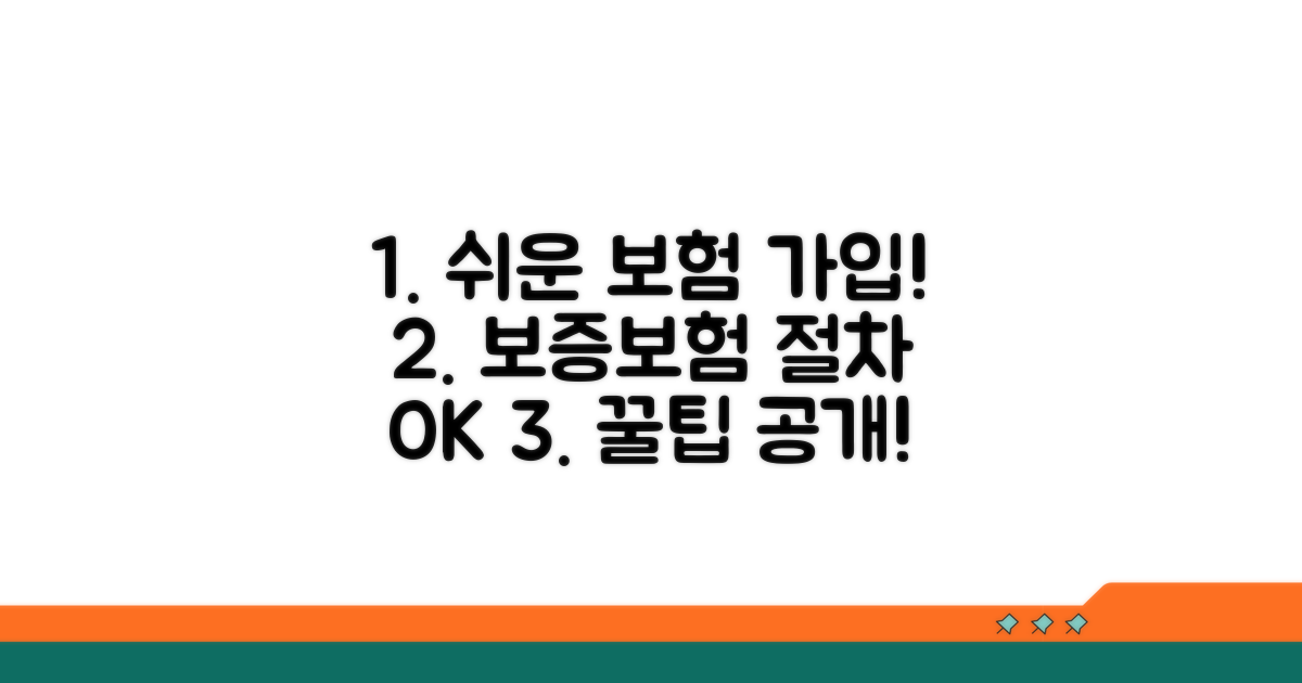 보증보험 가입 절차 및 방법 안내
