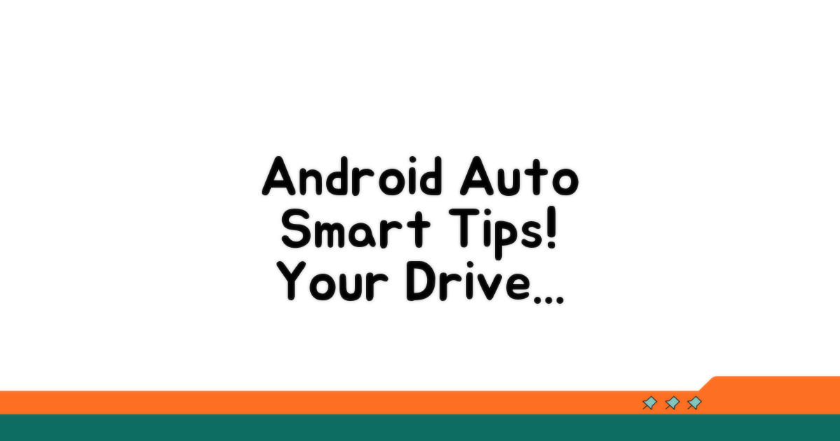 더 스마트하게 쓰는 Android Auto 활용법