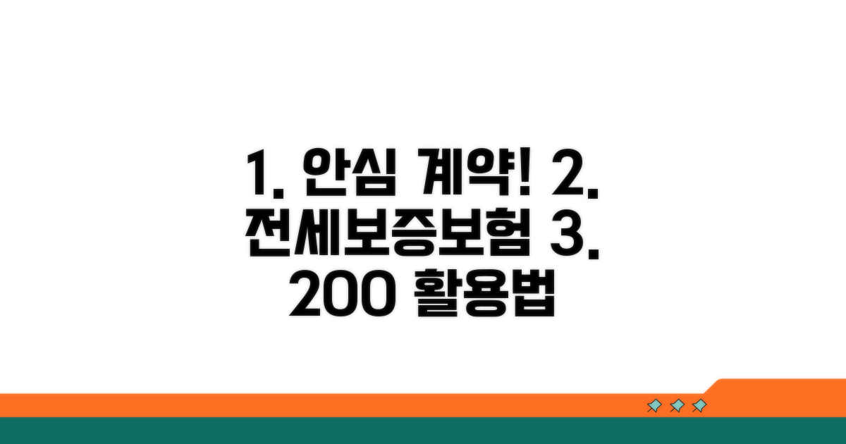 안심하고 계약하세요! 전세보증보험 활용법
